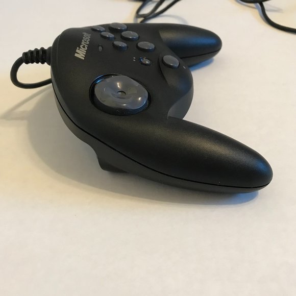 Microsoft SideWinder Gamepad USB Retro Gaming Controller with Manual - Picture 5 of 15